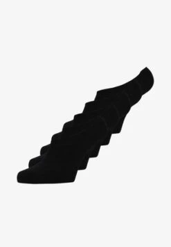 Pier One 7 PACK - Füßlinge - Black -Pier One 064797381254445f8d9bbeaa50af4196