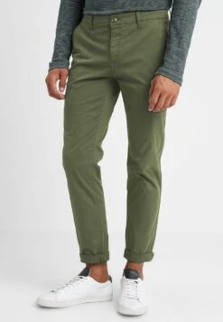 Pier One SLIM FIT CHINO - Chino - Dark Green -Pier One 073ecba7b2a14061bff9f99cccd5694c 1