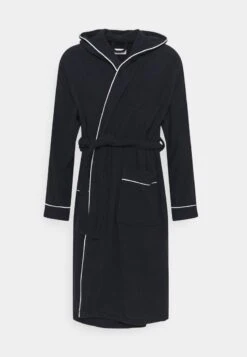 Pier One Bademantel - Dark Blue/white -Pier One 0fa2ae76ad544ce4b59723706ee9edae 1