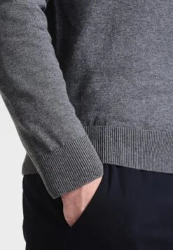 Pier One Strickjacke - Dark Grey Melange -Pier One 1248d35da7cb41e3bdbc2fab1f01cdef