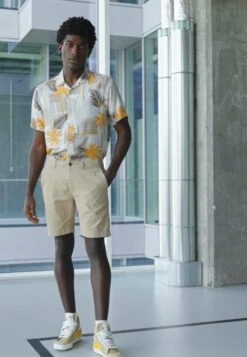 Pier One 2 PACK - Shorts - Dark Blue/tan -Pier One 1650379177605