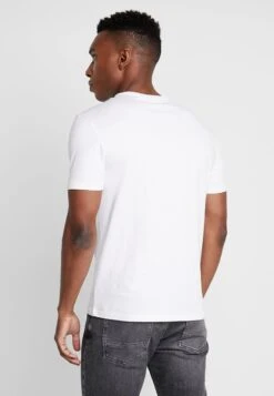 Pier One T-Shirt Basic - Mottled Bordeaux/white -Pier One 1b42cbb34d8a422aa41db3eea3ef5d6d