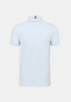 Pier One TRICOLORE TRIM POLO - Poloshirt - Light Blue -Pier One 1dc004a297014d7593fc874fb5f9bd66
