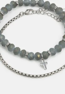 Pier One 2 PACK - Armband - Silver-coloured -Pier One 2760b860f16a4919b3aca43a3332a0a6