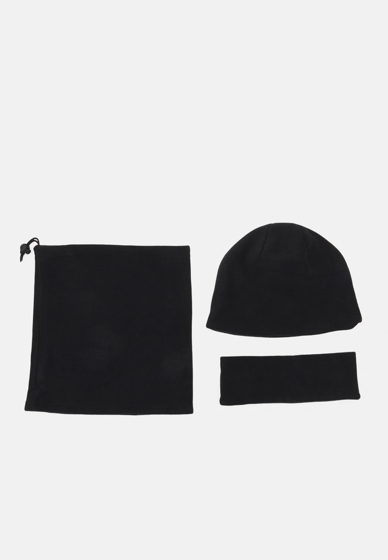 Pier One FLEECE UNISEX SET - Mütze - Black 6 Pier One FLEECE UNISEX SET - Mütze - Black – Bild 6