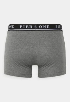 Pier One 5 PACK - Panties - Black/mottled Dark Grey -Pier One 363afa71a2ae4dc49a0189dd440f8a5f