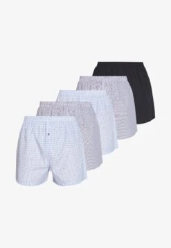 Pier One 5 PACK - Boxershorts - Dark Blue -Pier One 531ac8b7783047128783f10fe20a334d