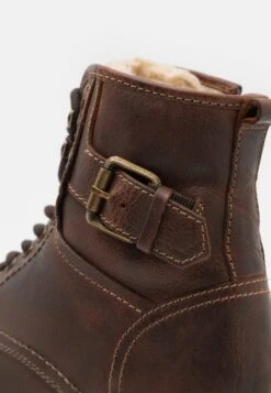 Pier One LEATHER - Schnürstiefelette - Brown -Pier One 666e3a5bf438484bbadef029d3dd5ff8
