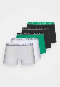 Pier One 5 PACK - Panties - Light Grey/black/green -Pier One ac4ea445403a464ab9e6853b97721d62