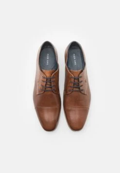 Pier One LEATHER - Schnürer - Camel -Pier One bb06ebb7bb7d4e27b1d478058535e6dd