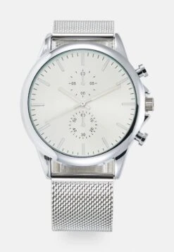 Pier One UNISEX - Chronograph - Silver-coloured