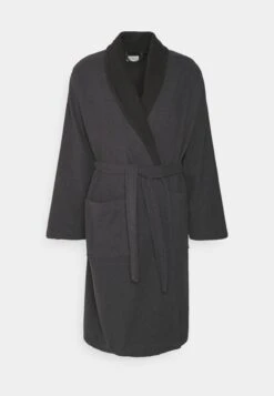 Pier One SHAWL TOWEL BATHROBE - Bademantel - Dark Grey -Pier One fc899b7e716e4af0a060b8230c31bf9e